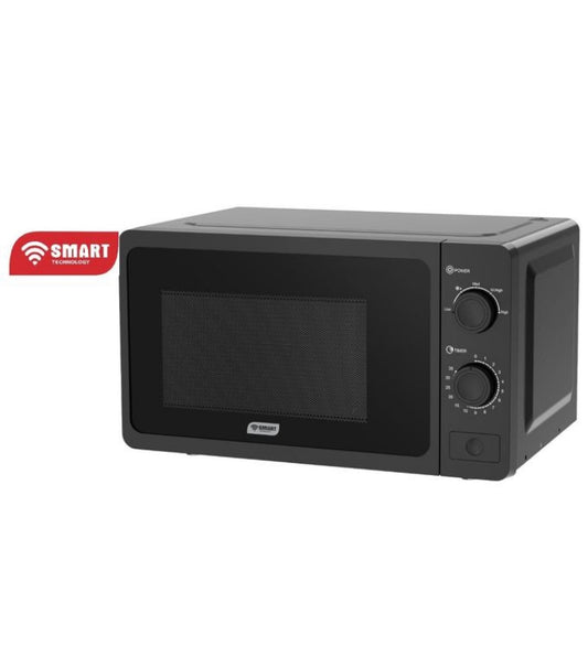 Micro-Ondes-STMW-20WB - 20L 700W- 5 Niveaux- Noir- Garantie 3 Mois