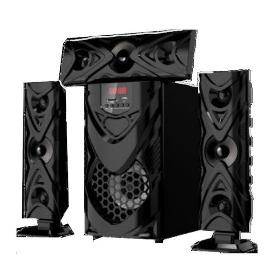 Ns - Pk05 - Home Cinéma - 60W - 3.1 Ch - Télécommande - Bluetooth - USB - FM - Sd- Card-Mp3 - 3D Real Sound - 5.7kg - Garantie 3 mois